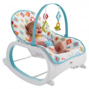 Fisher-Price Infant-To-Toddler Rocker, Geo Diamonds - USED